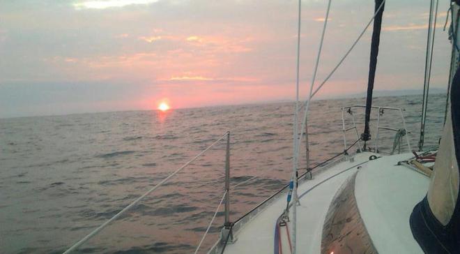 Sail around Ireland - sunset ©  SW